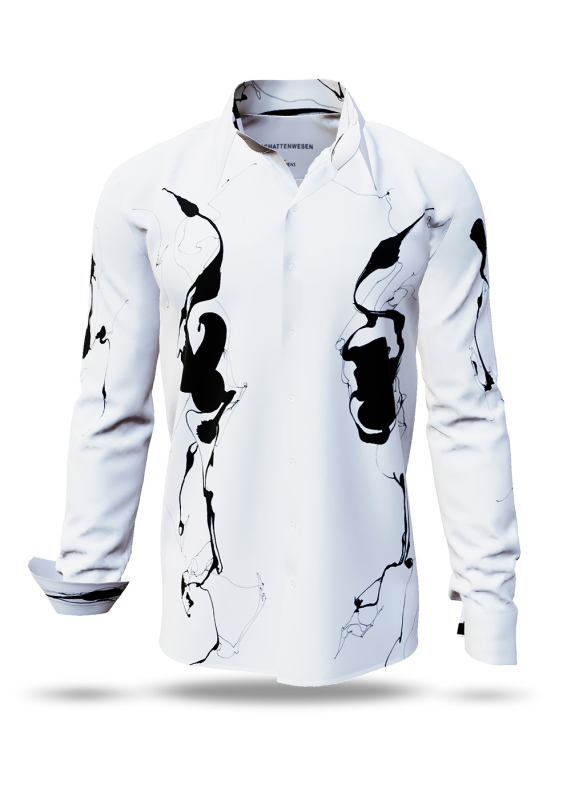 Descubre las camisas de colores para hombre de SCHATTENWESEN: 100 % algodón