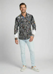 Descubre las camisas de colores para hombre de DÉJÀ VU - 100...