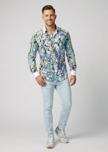 Camisa abotonada BLUETRAIN de GERMENS