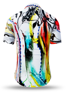 Camisa de verano para hombre PARADIES - 100 % algodón - 10 tallas...