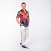 Herrenhemd Kurzarm GALACTICO – GERMENS artfashion – 100 % Baumwolle - Größe 5XL