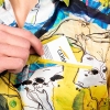 Sommerhemd Herren ALNUSO – GERMENS artfashion – 100 % Baumwolle - Größe XS