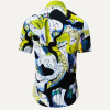 Sommerhemd Herren ALNUSO - 100 % Baumwolle - 10 Größen von XS - 6XL - außergewöhnliches Design - feinste Verarbeitung - Stoffe Made in Germany - limitiert und exklusiv