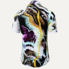 Camisa de verano para hombre JAWS OF MAUI - 100 % algodón - 10 tallas, de la XS a la 6XL - diseño excepcional - confección de primera calidad - tejidos «Made in Germany» - edición limitada y exclusiva