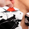 Herrenhemden Kurzarm LEBENSADER SCHIMMEL – GERMENS artfashion – 100 % Baumwolle - Größe 3XL