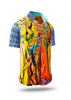 Sommerhemd Herren NIGHTSUN - 100 % Baumwolle - 10 Größen von XS - 6XL - außergewöhnliches Design - feinste Verarbeitung - Stoffe Made in Germany - limitiert und exklusiv