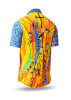 Kurzärmliges Hemd NIGHTSUN – GERMENS artfashion – 100 % Baumwolle - Größe 5XL