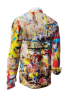 Camisa con botones «ZERFLOSSENER ZEMENT» – GERMENS artfashion – 100 % algodón – Talla S