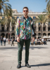 Hemden für Männer PARADIES II – GERMENS artfashion – 100 % Baumwolle - Größe 5XL