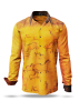 Descubre las camisas de colores para hombre de CAVEMAN: 100 % algodón