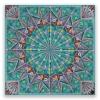 HABIBI SAVAL - Pañuelo de seda turquesa - GERMENS