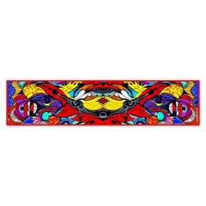 DRACHENHERZ - Pañuelo de seda multicolor - GERMENS