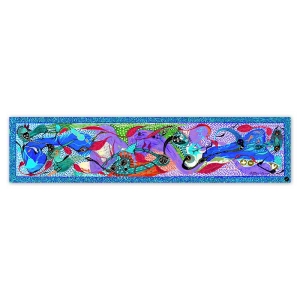 TOPINAMPUR COLD - Pañuelo de seda azul - GERMENS