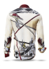 Mens Casual Long Sleeve Shirts LEIDENSCHAFT – GERMENS artfashion – 100 % Cotton - Size 5XL