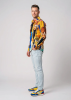 Discover colorful button up shirts for men DANCING ON THE STREET - 100% cotton