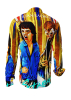 Long Sleeve Shirt DANCING ON THE STREET Shirt Men - Tribute to D. Bowie and M. Jagger