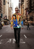 Casual Dress Shirts For Men DANCING ON THE STREET Shirt Men - Tribute to D. Bowie and M. Jagger – GERMENS artfashion – 100 % Cotton - Size 6XL