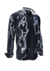 Herren Hemden Langarm DARKLIGHT – GERMENS artfashion – 100 % Baumwolle - Größe 5XL