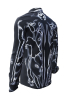 Herren Hemden Langarm DARKLIGHT – GERMENS artfashion – 100 % Baumwolle - Größe 5XL