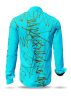Camisa de hombre DENADA BLUE – GERMENS artfashion – 100 % algodón - Talla S