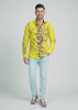 Descubre las camisas de colores para hombre DENADA YELLOW - 100 % algodón
