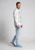 Discover colorful button up shirts for men HEADS OR TAILS - 100% cotton
