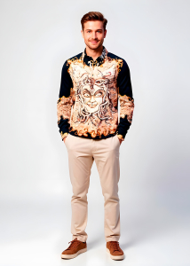 Descubre las camisas de colores para hombre de AEGIS: 100 % algodón