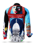 Casual Long Sleeve Shirts SAVOIR VIVRE PARIS – GERMENS artfashion – 100 % Cotton - Size XXL