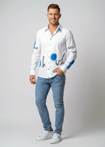 Descubre las coloridas camisas de hombre con botones HEMD - 100 %...