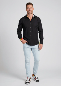 Entdecke bunte Hemden Herren COOLDOG - 100 % Baumwolle