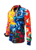 Long Sleeve Button-down Shirt Men FANTACITY – GERMENS artfashion – Size S