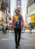 Long Sleeve Button-down Shirt Men FANTACITY – GERMENS artfashion – Size L