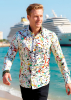 Casual Dress Shirts For Men FRISKY – GERMENS artfashion – 100 % Cotton - Size XL