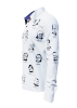Long Sleeve Button Up Shirts For Men white Button Up Shirt PRESIDENTS OF THE USA (DAY) – GERMENS artfashion – 100 % Cotton - Size XL