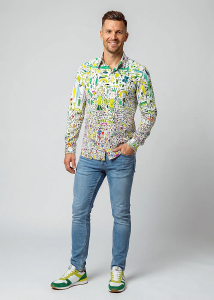 Descubre camisas de colores para hombre...