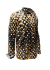 Hemd Herren HEXAGON KUPFER – GERMENS artfashion – 100 % Baumwolle - Größe 4XL