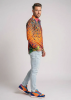 Discover colorful button up shirts for men HEXAGON WISMUT - 100% cotton
