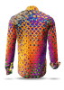 Casual Dress Shirts For Men HEXAGON WISMUT – GERMENS artfashion – 100 % Cotton - Size 3XL