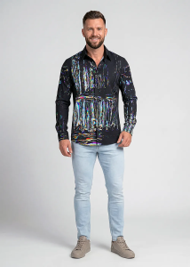 Descubre las camisas de colores para hombre DISPERSION: 100 % algodón