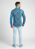 Herren Hemden BERGIDYLL WASSER – GERMENS artfashion – 100 % Baumwolle - Größe XS