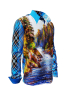 Herren Hemden BERGIDYLL WASSER – GERMENS artfashion – 100 % Baumwolle - Größe 3XL