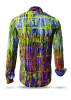 Camisa de manga larga para hombre FLUORO – GERMENS artfashion – 100 % algodón - Talla XL