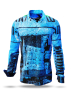 Descubre las camisas de colores para hombre de I WAS BORN IN - 100 % algodón