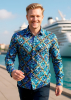 Herren Langarm Hemd MIROUGE WINTER – GERMENS artfashion – 100 % Baumwolle - Größe XS