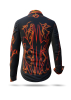Damen Bluse LAVA - GERMENS artfashion - 100 % Baumwolle - Größe M