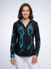 Damen Bluse KALLAINOS - GERMENS artfashion - 100 % Baumwolle - Größe XL