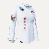 ausgefallene Damenbluse für Damen - KLABAUTERFRAU - 100 % Baumwolle - GERMENS artfashion - Größen XS bis 3XL