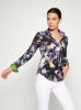 ausgefallene Damenbluse für Damen - TEMPERAMENT - 100 % Baumwolle - GERMENS artfashion - Größen XS bis 3XL