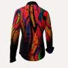 Damenbluse AFRICAN DREAM - GERMENS artfashion - 100 % Baumwolle - Größe S