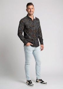 Descubre las camisas de colores para hombre de MOOS: 100 % algodón